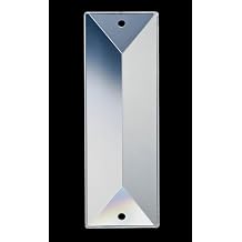 Hanging Asfour Crystals Colonial 63mm #610, Wind Chime Replacement Parts - Coffin Stone Rainbow Maker Prism, 2 Holes 25