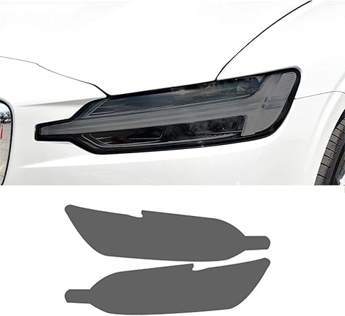 Miniatura 9 de FAYTEK Película protectora de faros delanteros de coche para Volvo XC40 XC60 XC90 S60 S90 V60 V90 2014-2022, adhesivo de TPU negro ahumado