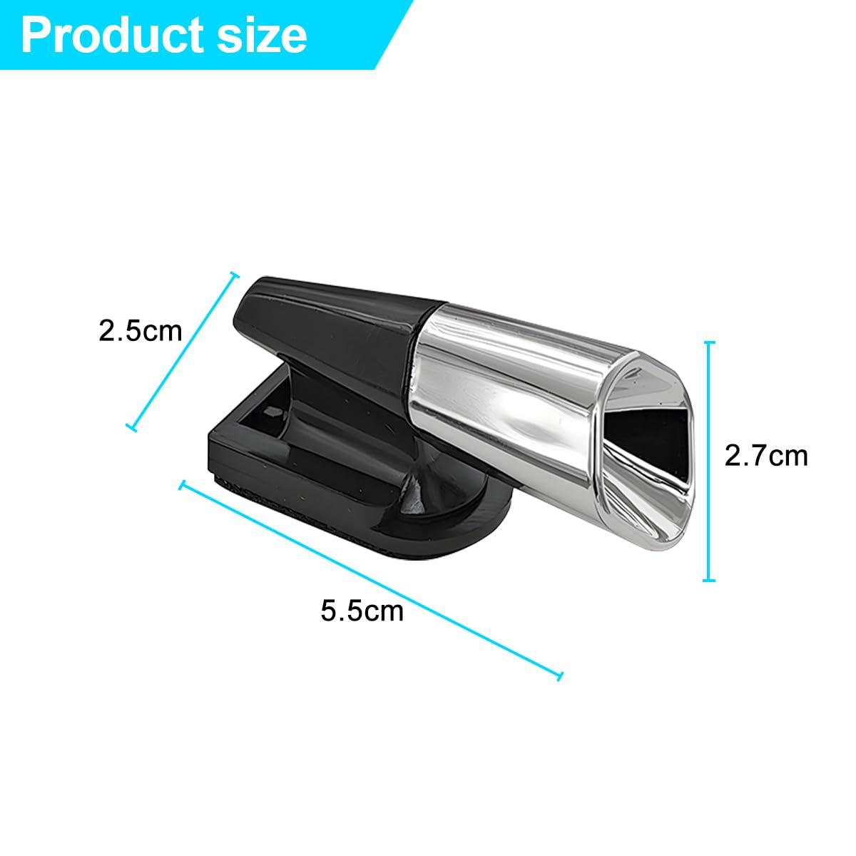 4PCS/Set Ultrasonic Car Deer Alert Whistle Warning Animal - Foto 4