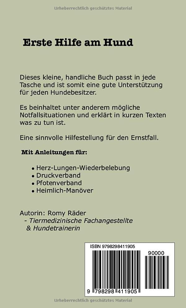Erste Hilfe am Hund: Hilfestellung für den Notfall
