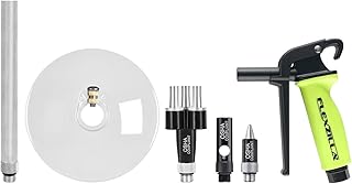 Flexzilla AG1200FZKIT Ergonomic 6 Piece Green X3 Blow Gun Kit | Regulates Air Volume | Ergonomically Superior Gun Body | Easy Storage