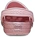 Crocs Unisex-Adult Baya Graphic Clog, Glitter Petal Pink, 10 Women/8 Men