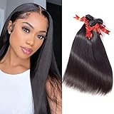 Kerriana 3 Bundles Human Hair Straight 22 22 22 inch 100% Unprocessed Brazilian Vrigin Straight Bundles Human Hair For Black Women