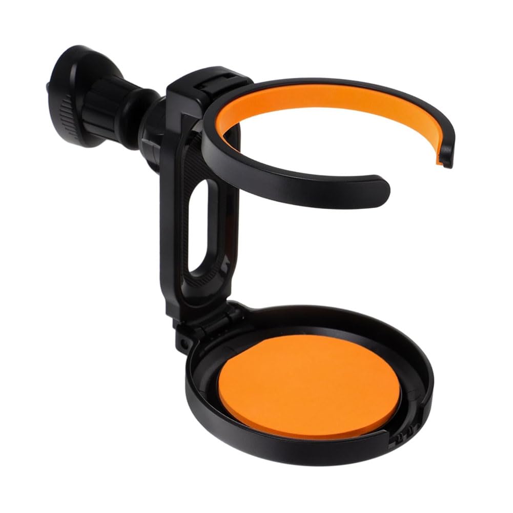 ISTOVO Portabicchieri Auto per Alfa Romeo Stelvio 2017-2021, Regolabile Multifunzionale Pieghevole Portabicchiere Supporto Viaggio Portabevande Accessori,A/Blue