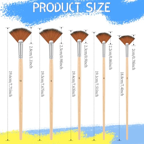 Dimeho 578616_1_YSNAUWVC Fan Brush For Painting thumb #1