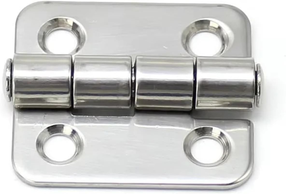 Thick Folding Bearing Cabinet Door Hinge Accessories 304 Stainless Steel Hinges Industrial 1Pcs
