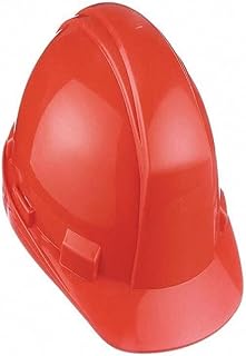 Matterhorn' - Hard hat with/rain Trough, HDPE Shell, Foam Liner, 4-pt Nylon susp, Ratchet adj, 4 Anchor pts for Chin -Strap - Orange