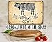The Butcher's Cut Cow - Classic Kitchen Display, Cow Beef Cuts of Meat Chart Decor, Vintage Farmhouse and Meat Shop Decoration, 12x18 Use Indoors or Outdoors Durable Metal Sign
