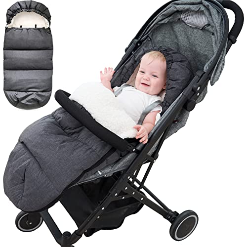 ❉【MATERIALI DI ALTA QUALITÀ】la superficie è realizzata in tessuto oxford impermeabile 300D,fodera in felpa spessa,super morbido e caldo,non stimolerà la pelle del bambino,sicuro,morbido e confortevole,offrendo al tuo bambino un inverno caldo e confortevole.