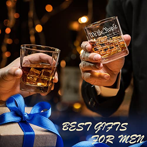 PONPUR-Whiskey-Decanter-Engraved-We-The-People-American-Flag-750ml-Whiskey-Decanter-Set-with-2-Glasses-Christmas-Boss-Day-Patriotic-Birthday-Gifts-For-Men-Dad-Liquor-Scotch-Bourbon-Presents