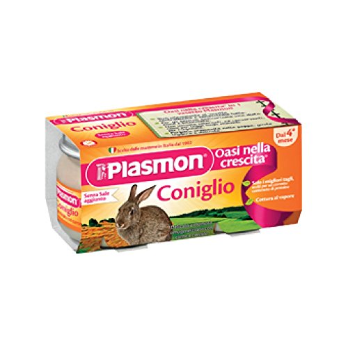 Omogeneizzato Coniglio Plasmon 4x80gr