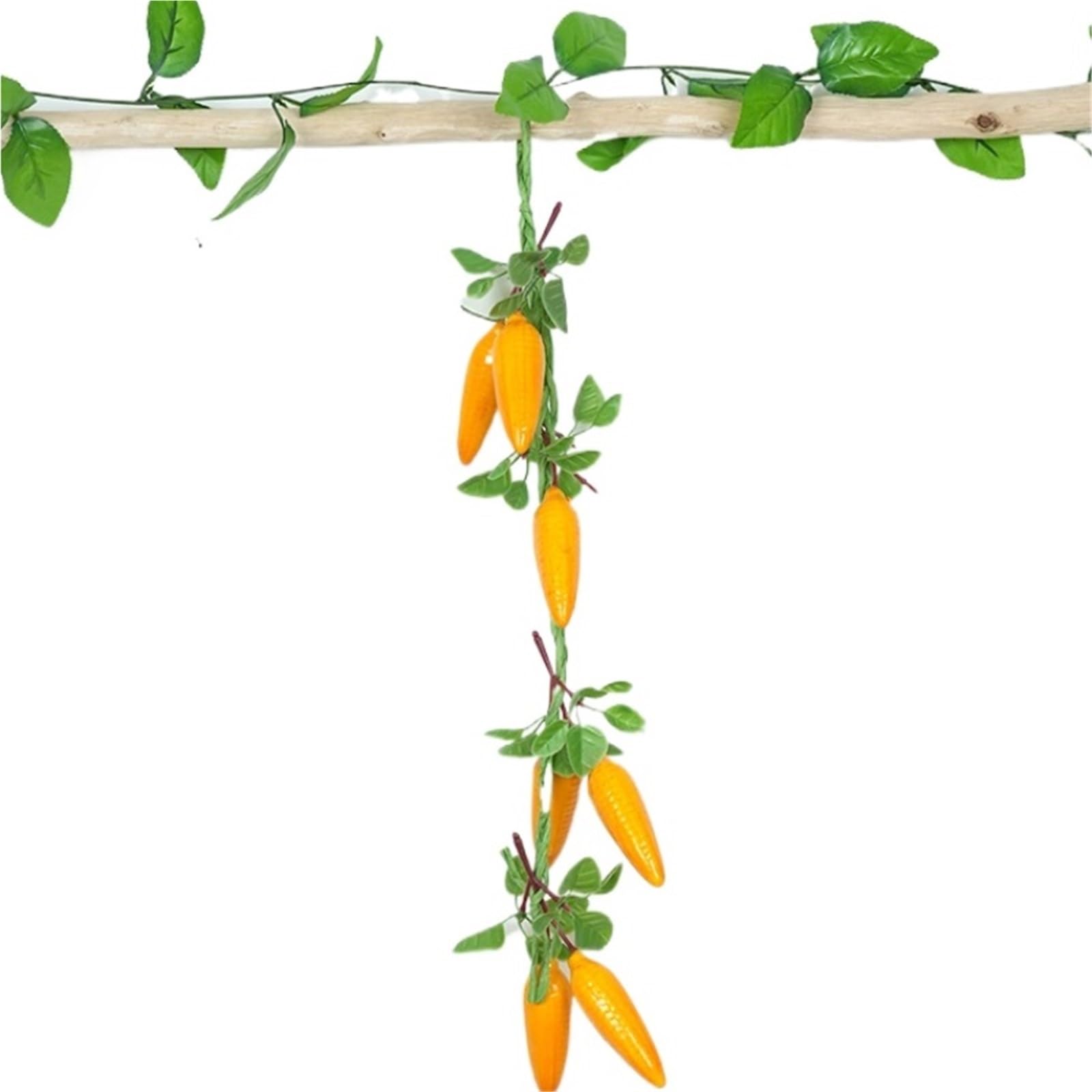 BAYNOPURIN Simulated Vegetables Artificial Vegetable Skewers Home Hotel Restaurant Photography Props Window Decoration Cucumber Corn