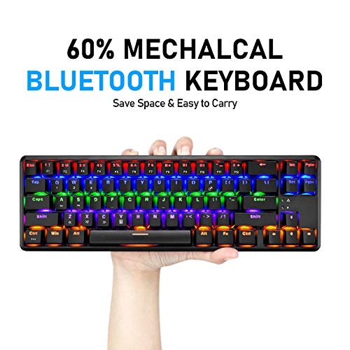 UrChoiceLtd Rechargeable Mechanical Gaming Keyboard - Image 6