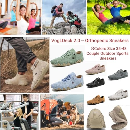 Vogany Shoes Orthopedic Sneakers for Women and Men, Vogldeck 2.0 - Waterproof and Breathable Lightweight Outdoor Sneakers3