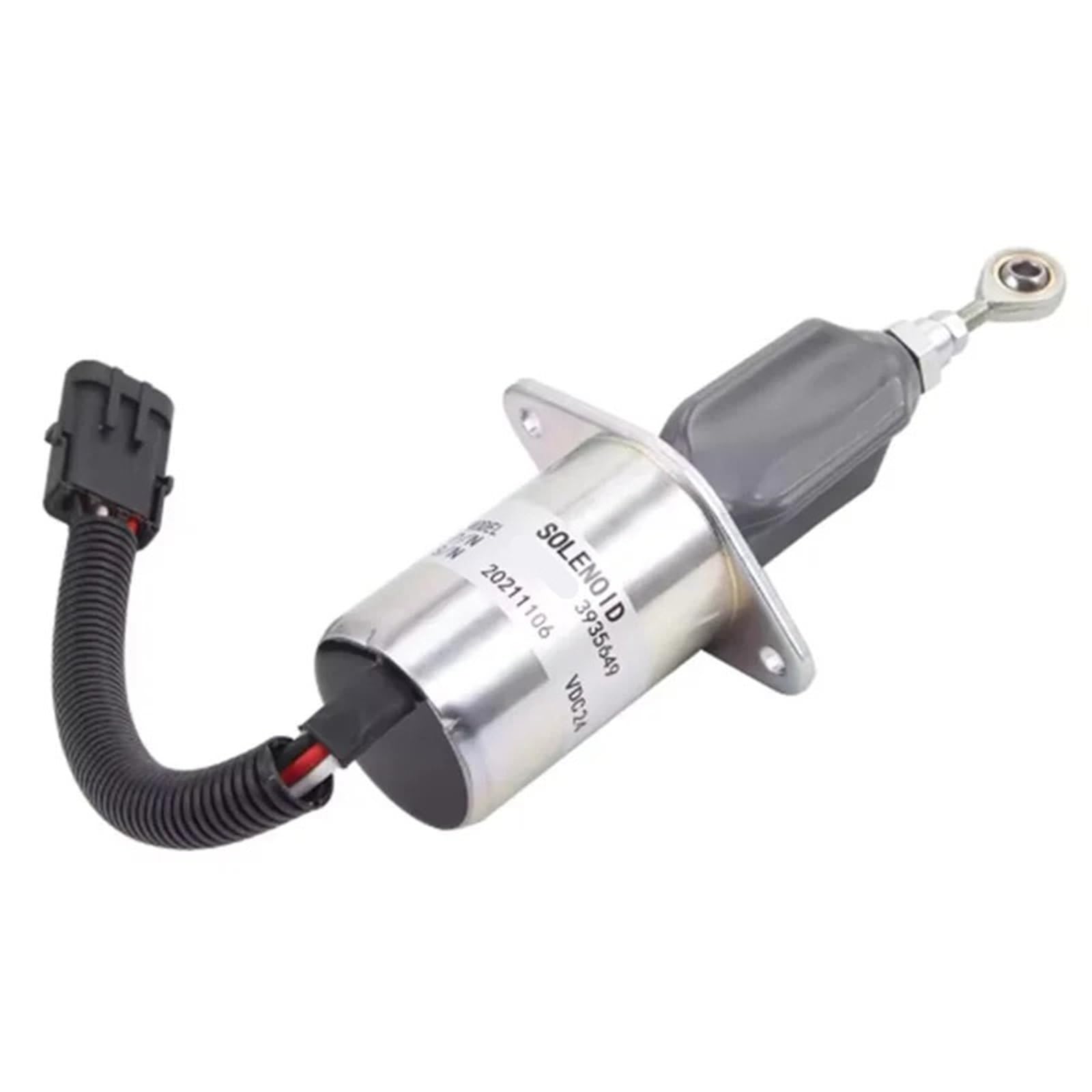 3935649 Diesel Generator Engine Stop Solenoid Fuel Shut Flameout Solenoid Value DC12V DC24V SA-4764-12(24V)