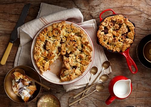 Foto von LE CREUSET Signature Gusseisen Brat- und Servierpfanne, Rund, Ø 16 cm, Für alle Herdarten inkl. Induktion geeignet, 1,15 kg, Kirschrot, 20182160600422