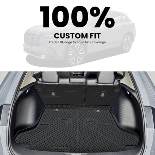 Image of LASFIT Cargo Mat Mat for Honda HRV 2023-2027 & for Acura ADX 2025-2026 | Full Surround TPE Mats, Tall Walls, 3D Custom Fit, Non-Slip, Easy Clean, Tool-Free Install, Vehicle-Specific Accessories