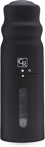 Miniatura 1 de Rallador de queso de lluvia, rallador de queso eléctrico resistente para cocina con 3 cuchillas intercambiables, apto para lavavajillas y