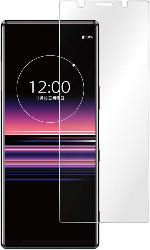 品揃え豊富で 目に優しい ブルーライトカット液晶保護フィルム Xperia 5 SO-01M / SOV41 用 日本製 OverLay