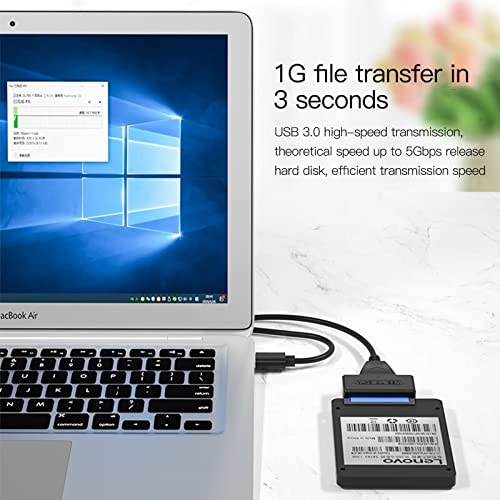Cable adaptador USB 3.0 a SATA 2.5" HDD 2 piezas miniatura 6