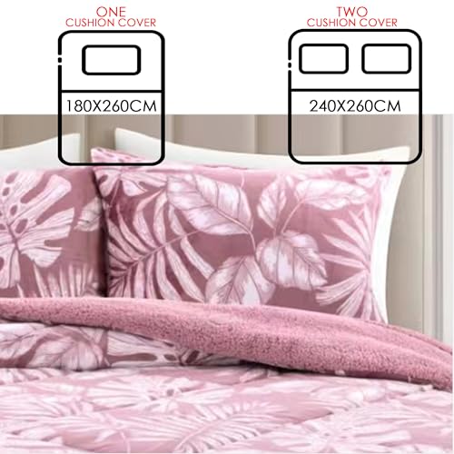 Relleno Microfibra contra el Frío Nocturno: Edredón Borreguillo para Cama Matrimonio 6