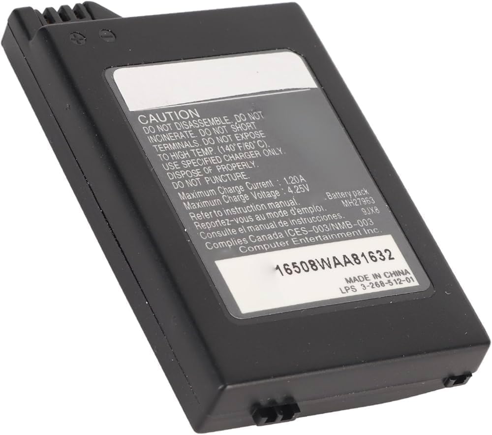 GENERIC PSP Console Battery Series 3.6 V 1200 mAh PSP-S110 Compatible with PSP Slim Portable PlayStation PSP-2000, PSP-2001, PSP-3000, PSP-3001, PSP-3002, PSP-3004