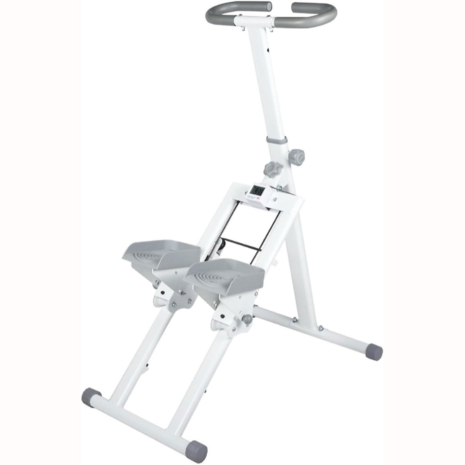 Grimpeur vertical pliable avec écran LCD pour gym à domicile