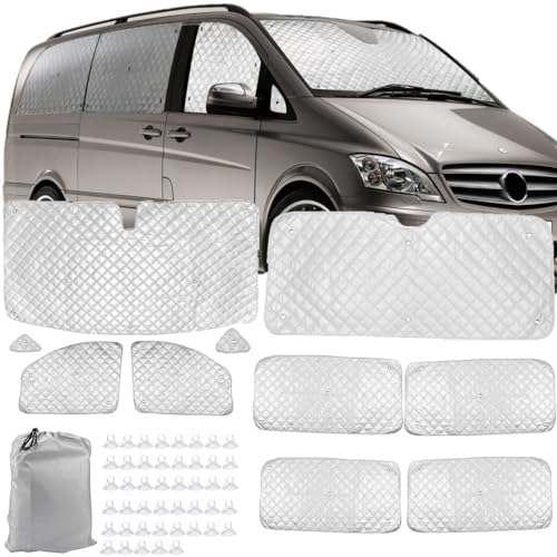 10 Stück Sonnenschutz Auto Frontscheibe Ersatz für V-Klasse III W447（LWB）