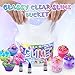 Elover Clear Slime Making Kits with Premade Slime for Kids DIY with 35 Sets Add-ins Jumbo Kit for 6-12 Years Old Girls Boys Present Party Favors Kids