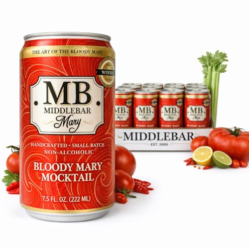 MiddleBar Bloody Mary Mocktail Mix - Handcrafted Small Batch