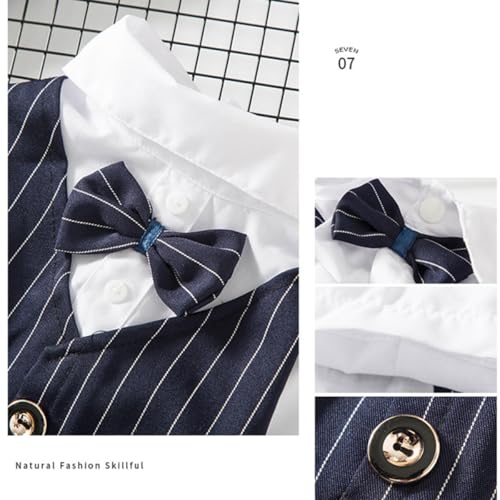 Disfraz de perro vestido azul marino talla L miniatura 2