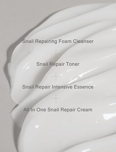 Miniatura 5 de Mizon Caracol básicos para el cuidado de la piel, esencia de caracol antiarrugas, línea de reparación e hidratante para una eficaz rutina de cuidado