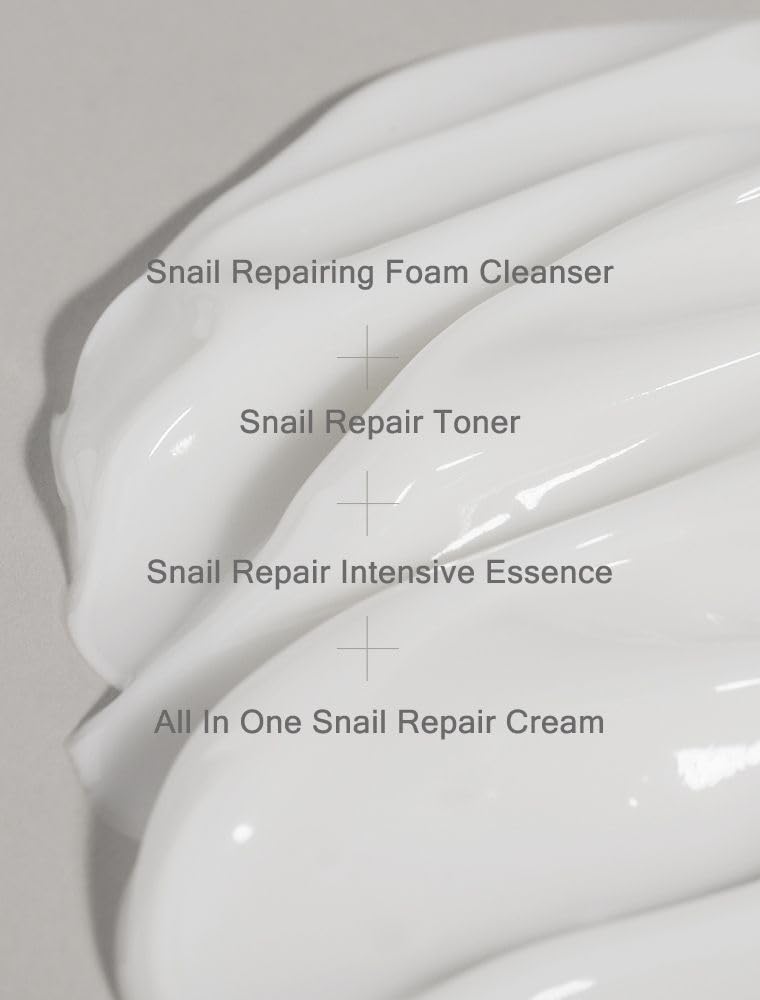 Snail Miniature Set, 4 Piece Set, Mizon, Pink - Image 4