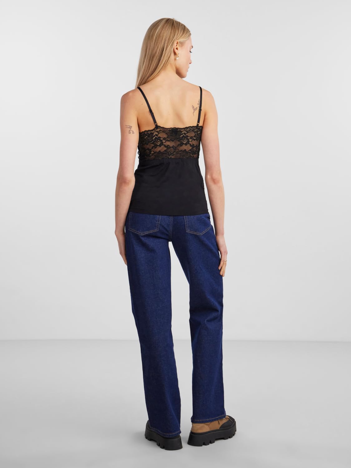 Bestseller A/S PCNICHELLE Strap Top NOOS, czarny, L