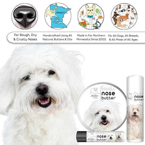 Image of The Blissful Dog Coton De Tulear Unscented Nose Butter, 0.50-Ounce