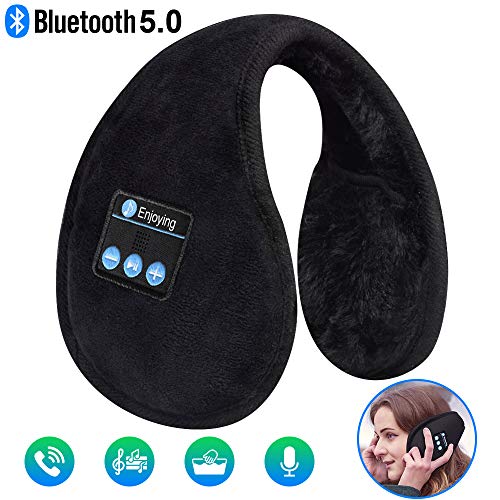 Bluetooth Ear Muffs Headphones Ear Warmers, EverPlus Unisex Fordable Ear Warmers, Gift