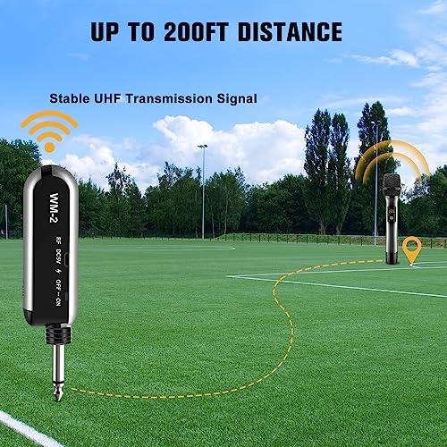 Funkmikrofon VeGue Kabelloses Mikrofon UHF Dual