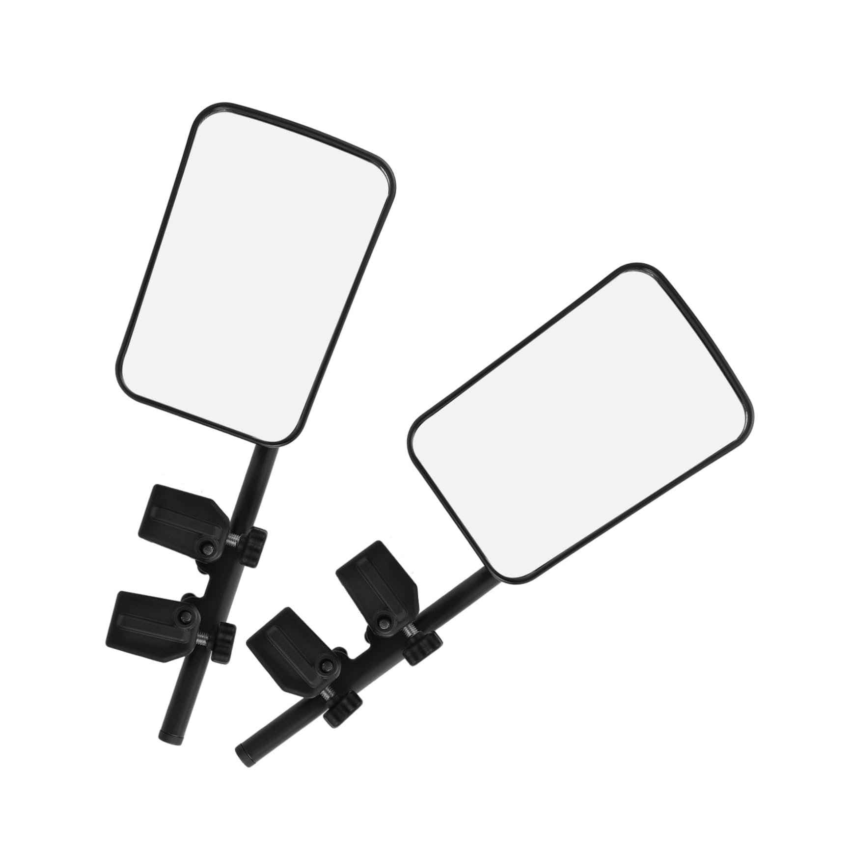 PartyKindom 2piezas Espejo De Remolque Gran Angular Para Camioneta Espejos Retrovisores Extensibles De Remolque Para Enganche De Mejora La Visibilidad Al Conducir Camioneta