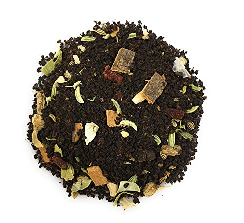 Image of Siyacha Tea Punjabi Masala Chai, Indian Traditional Dhaba Cutting Chai, Pure Assam Black Tea, Cinnamon, Black Pepper, Cardamom, Clove etc, 100% Natural Whole Spice Blend, 1 kg