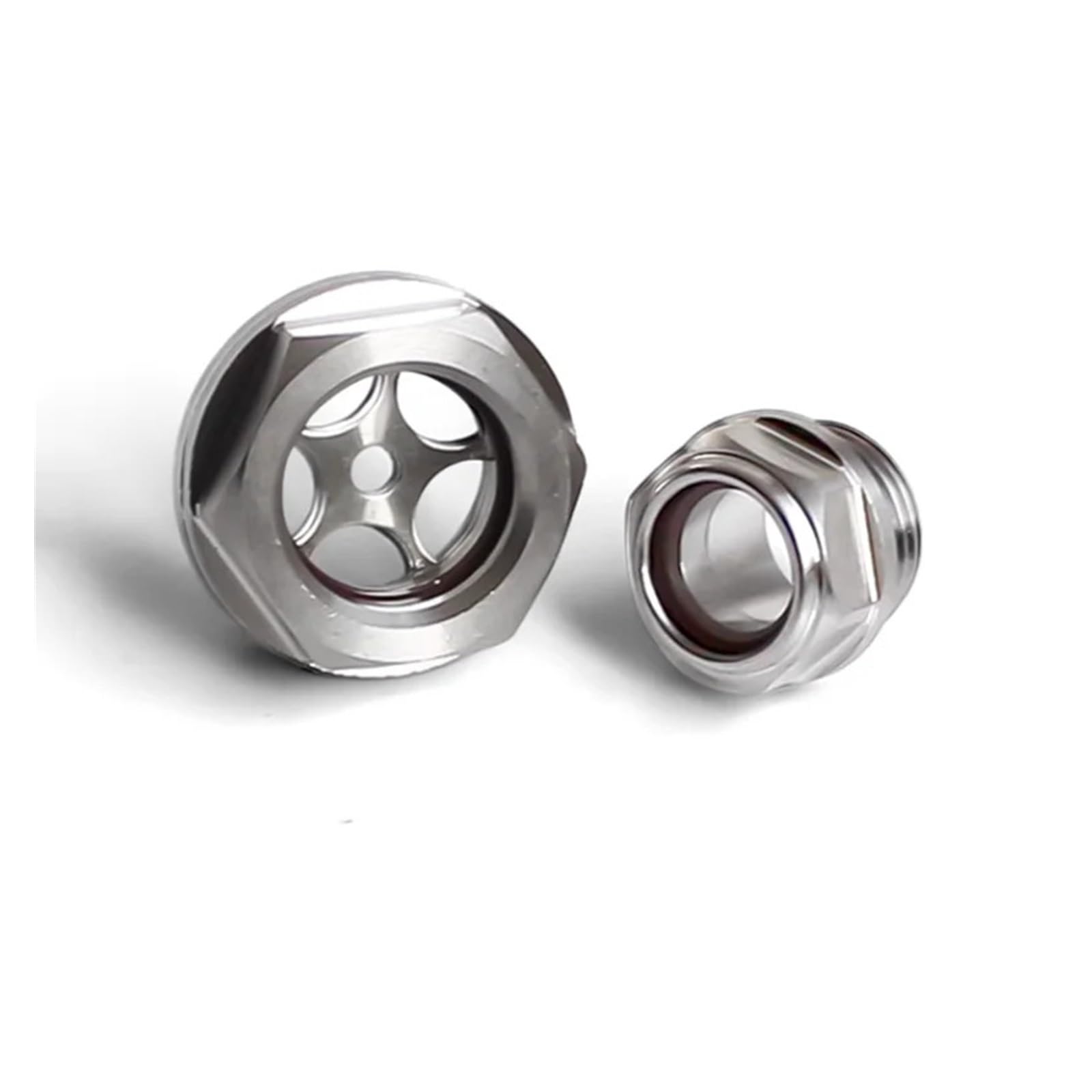 PKNVKZIDK 1pc M14x1.5 Male Stainless Steel Hex Head Oil Sight Glass Window