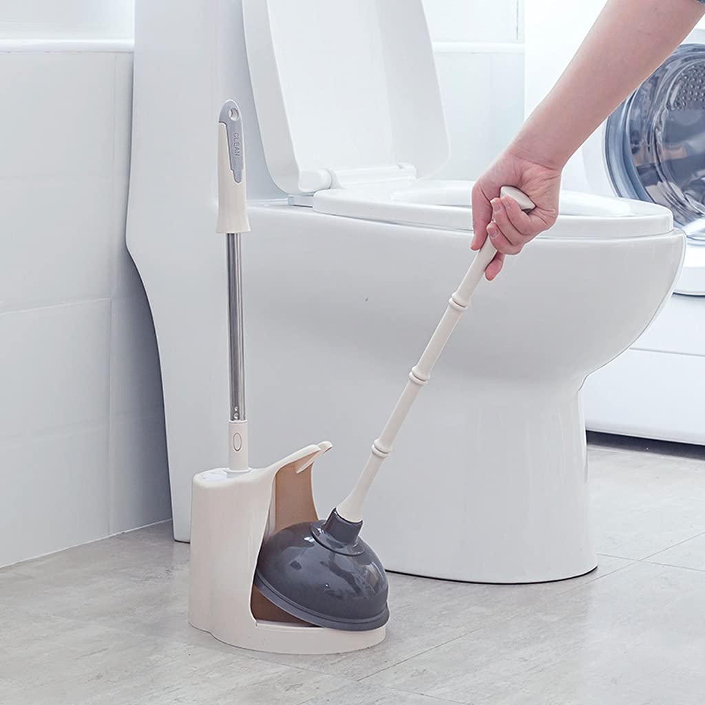 Pennello per il bagno Brush Holder Brush Brush Brush Brush Brush Brush Creativo Two-in-one Spazzole da toilette Manico lungo MANIGLIO LUNGO NESSUNA PRINCIPALE WC Titolare della spazzola per il water