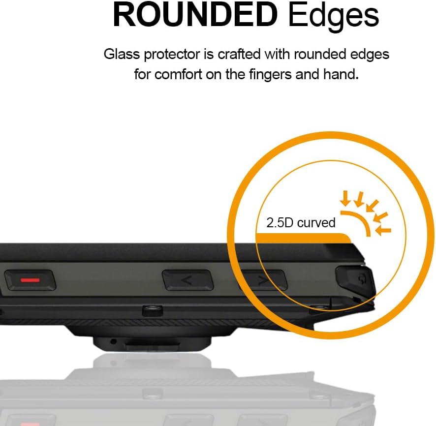 Supershieldz (2 Pack) Designed for Garmin Edge 850/550 Tempered Glass Screen Protector, Anti Scratch, Bubble Free
