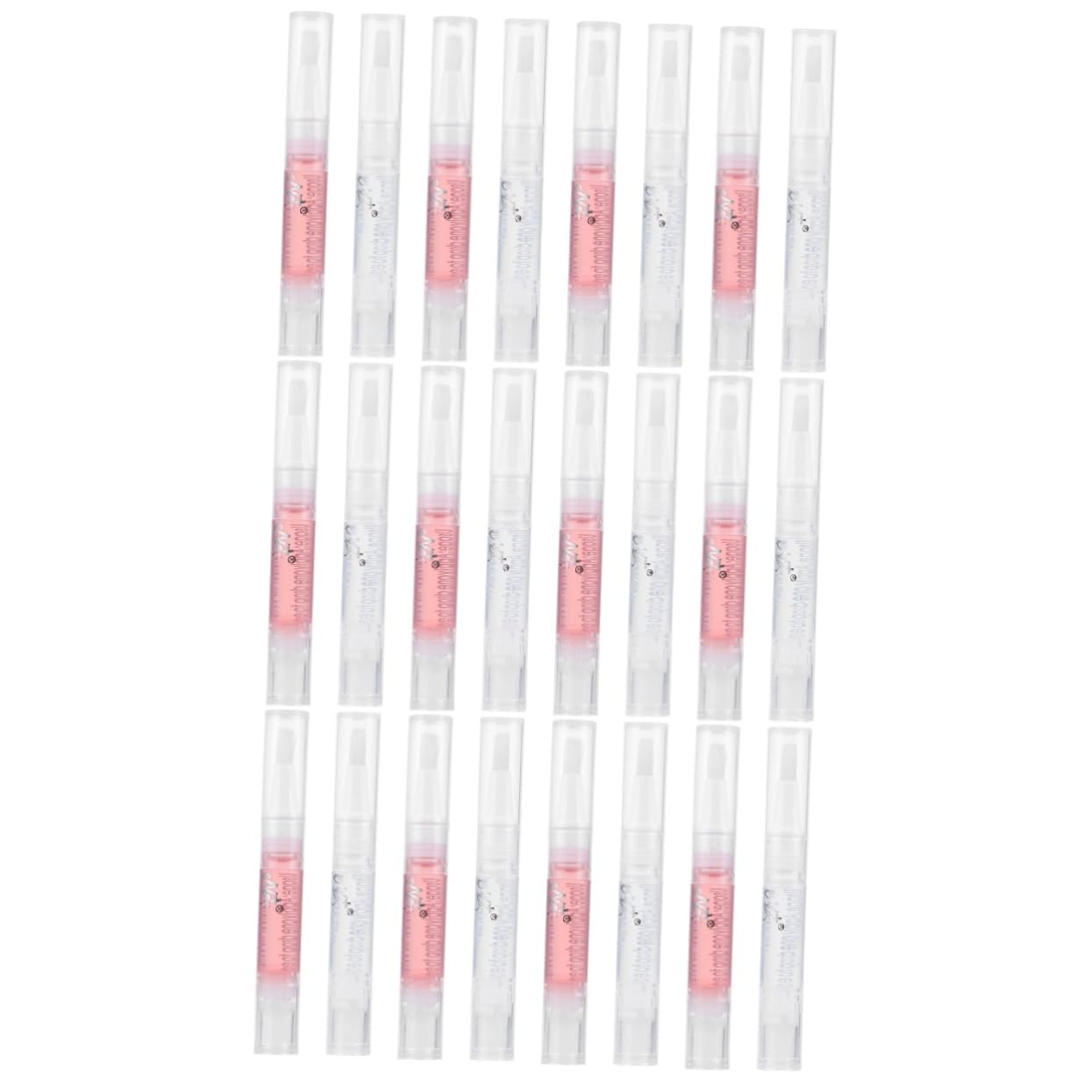 Healeved 24piezas Para Cutículas Bolígrafo Hidratante Para Manicura Nutrición y Reparación De Uñas Para Salones y Casa