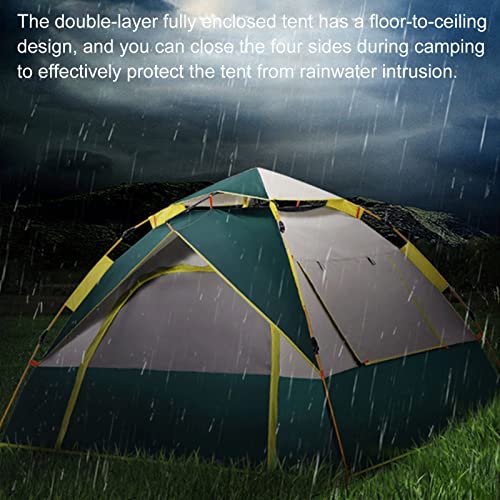 Carpa de camping tipo dome impermeable y resistente al viento miniatura 5
