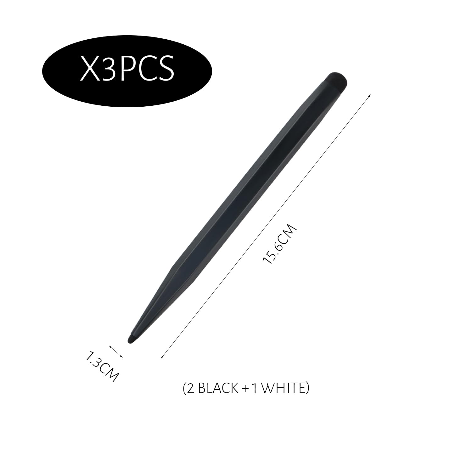 Penne Stilo Magnetiche 3 Pezzi – Punta Precisa, Anti-perso Per Tablet E Touchscreen