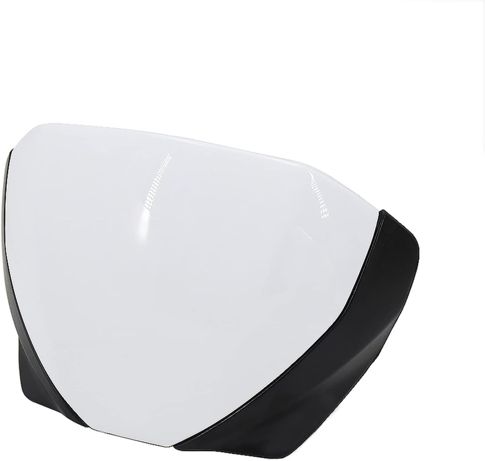 Déflecteur de pare-brise moto blanc et carénage de rechange custom