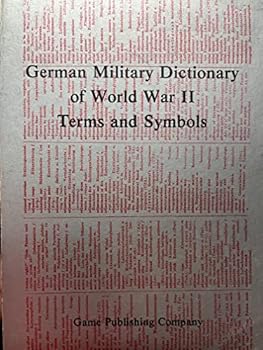 Paperback German military dictionary of World War II terms and symbols Book