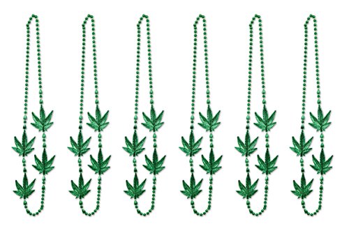 Beistle , 6 Piece Weed Beads, 40