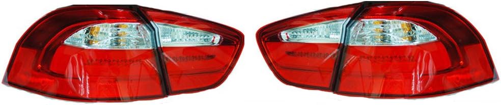 Kia Motors LED Tail Lights Lamp Assembly 4-pc set for 12 13 Kia Rio 5d All New Pride 5d