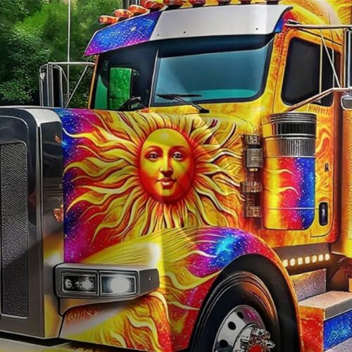 Housse de couette camion 200x200 parure de lit 3D microfibre pour garçons - 8